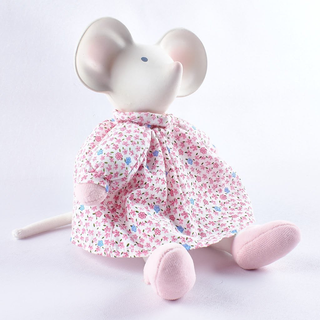 Meiya the Mouse Plush Toy and Teether