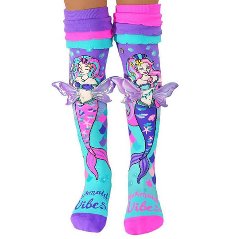 Madmia Mermaid Seaworld socks Kids -Adult