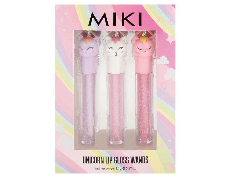 Miki Unicorn Lip Gloss Wands