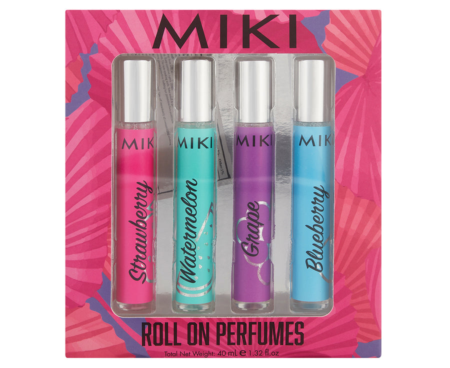 Miki 4 Pack Roll On Perfumes