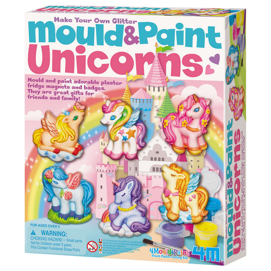 kidz-stuff-online - Make Your Own Glitter Mould And Paint Unicorns