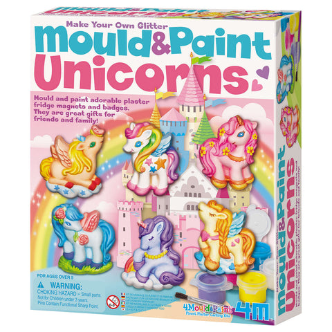 Make Your Own Glitter Mould And Paint Unicorns