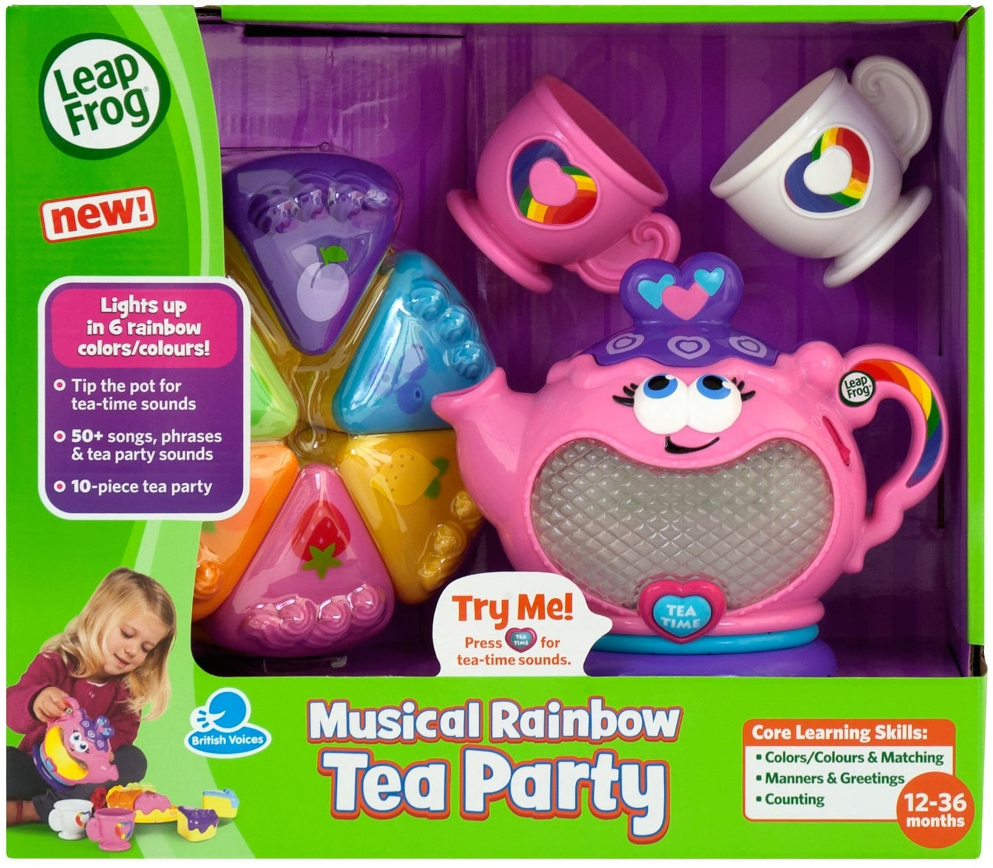 leapfrog rainbow tea party REFRESH