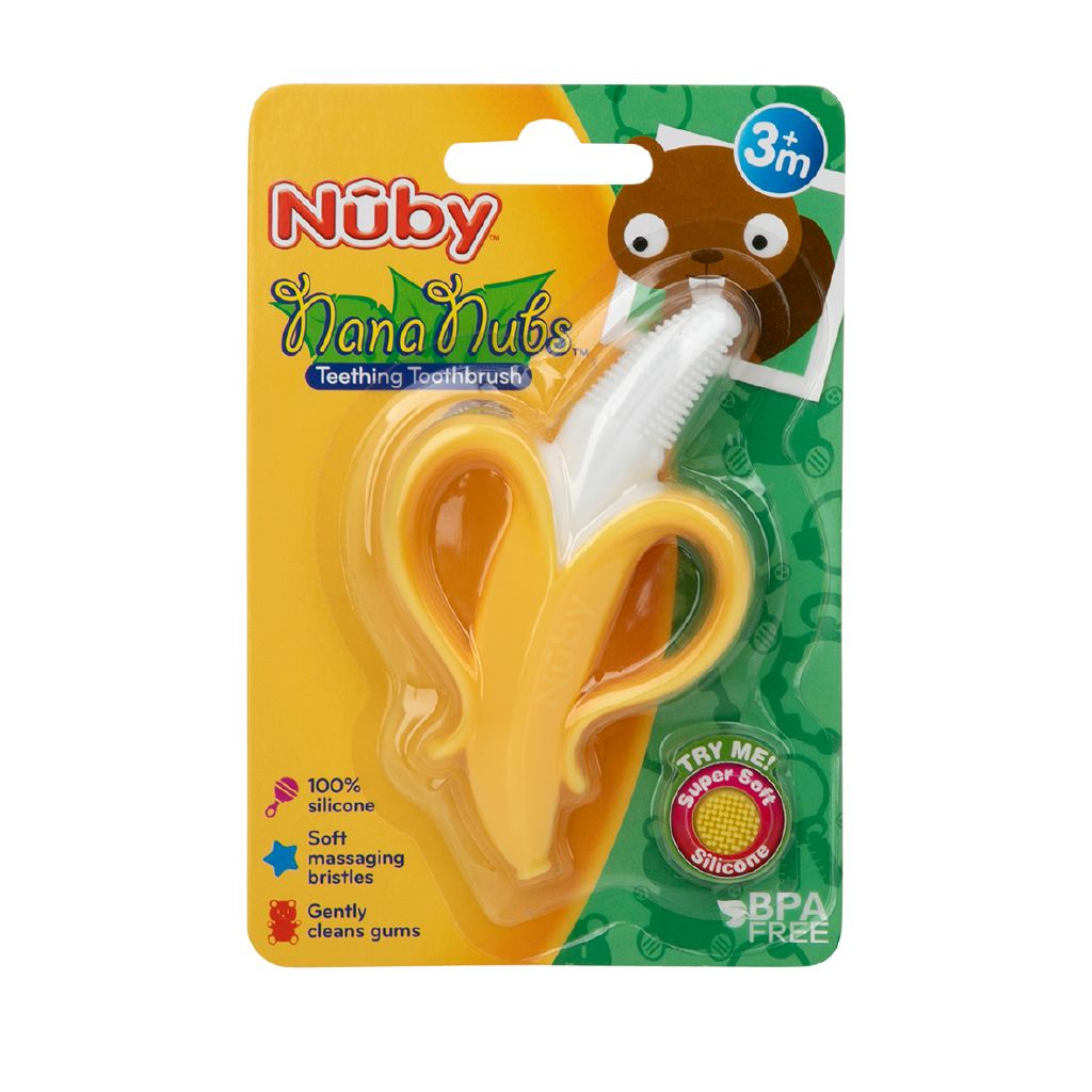 Nuby Nana Nubs Massaging Toothbrush