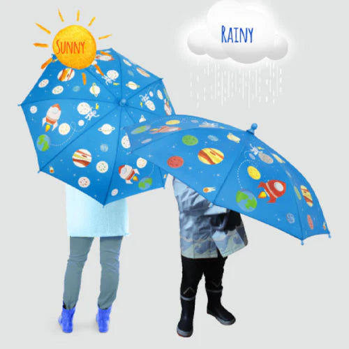 Gift Junction | Colour Change Umbrella - Space Rocket