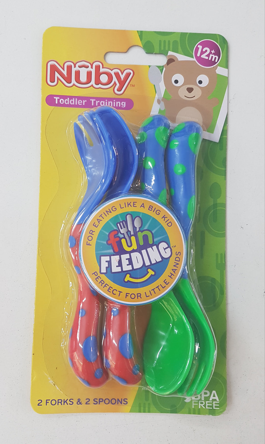 kidz-stuff-online - Nuby toddler Training Cutlery Set