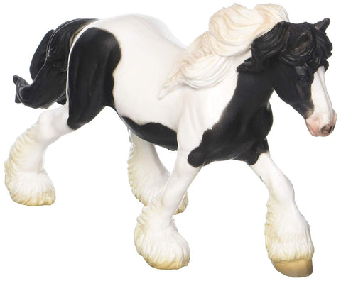 CollectA Black and White Piebald Gypsy Foal Figurine