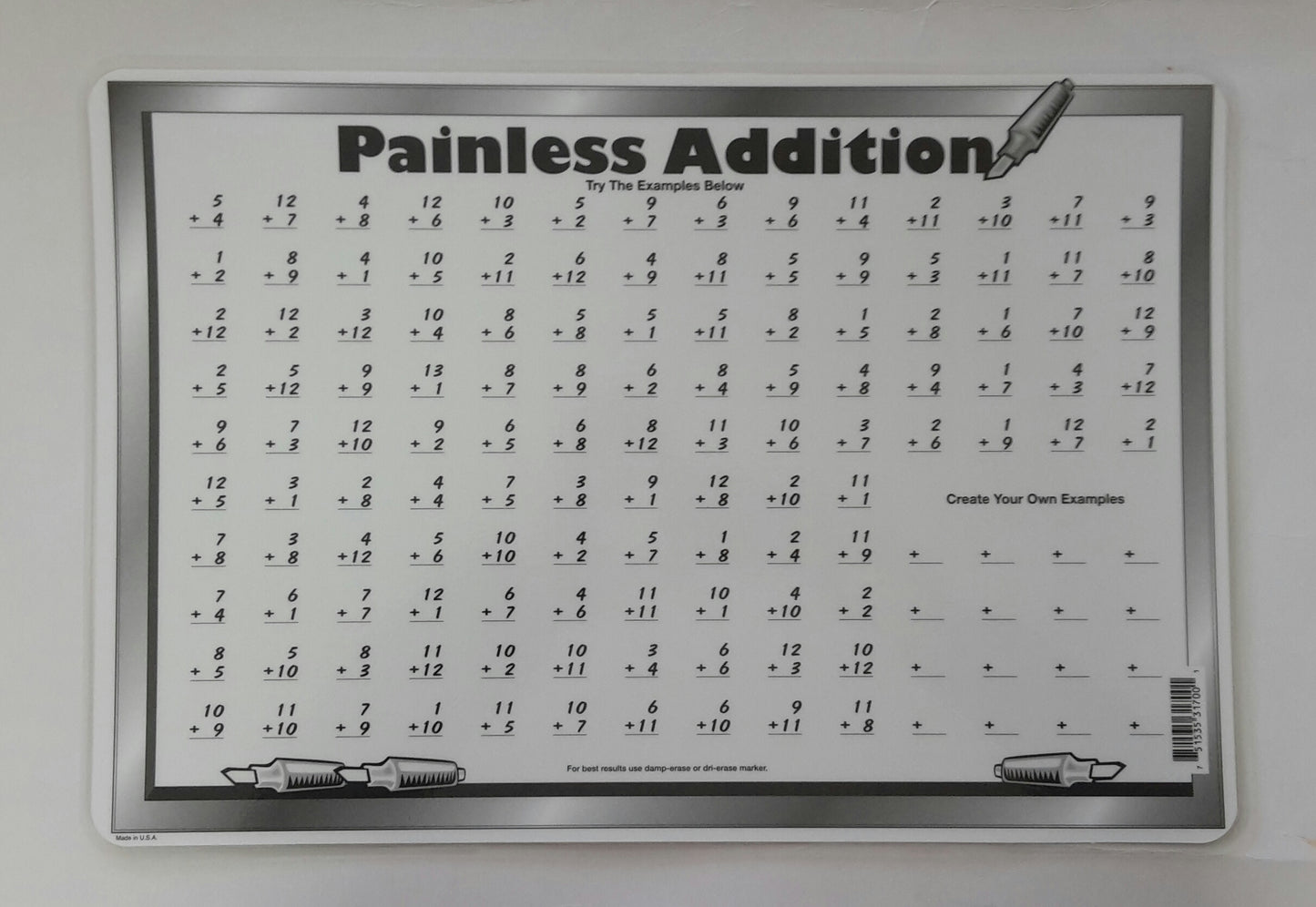 kidz-stuff-online - Leaning placemat painless Addition