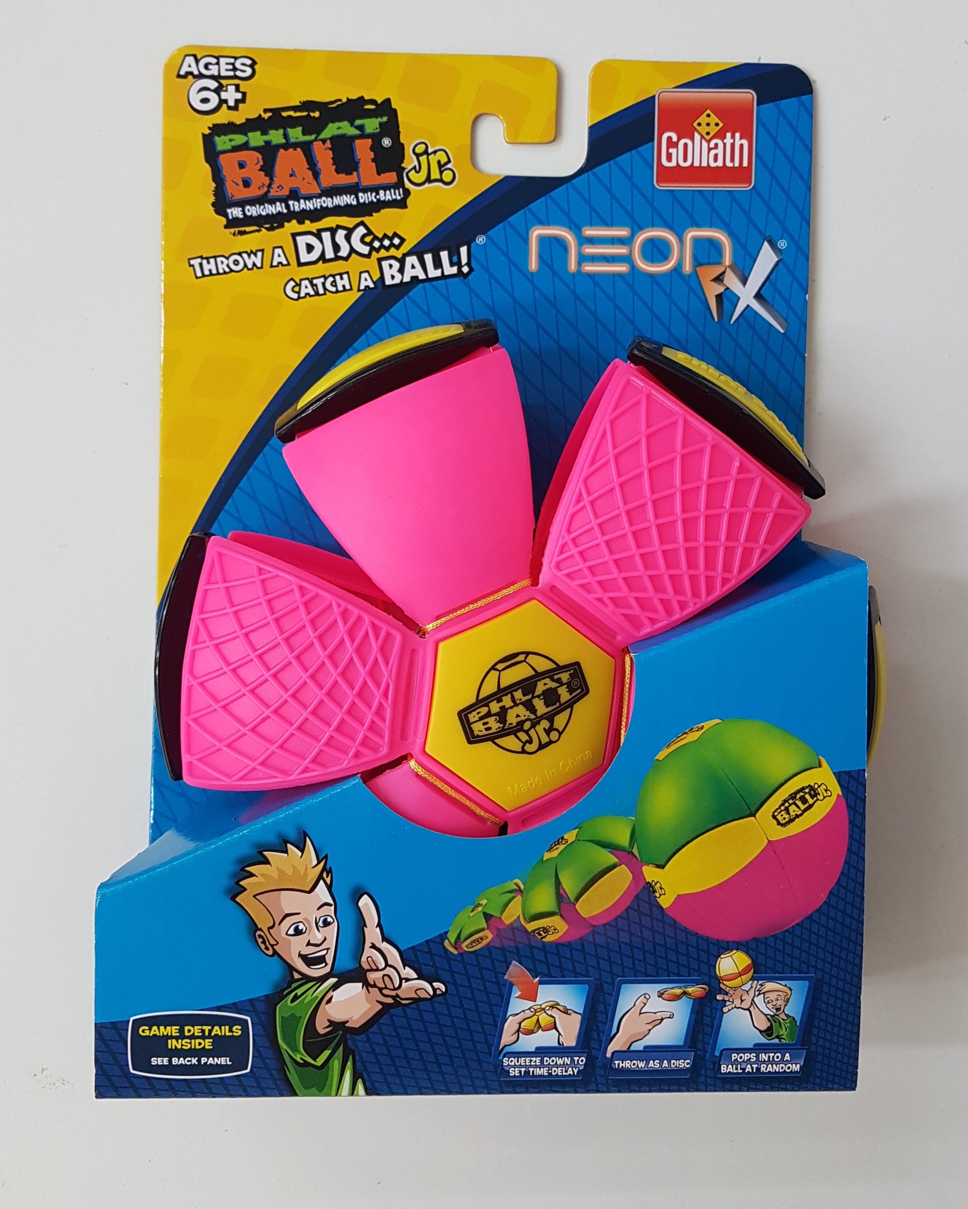 Phlat Ball Pink/Yellow