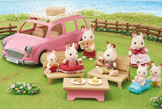 Family Picnic Van Sylvanian families