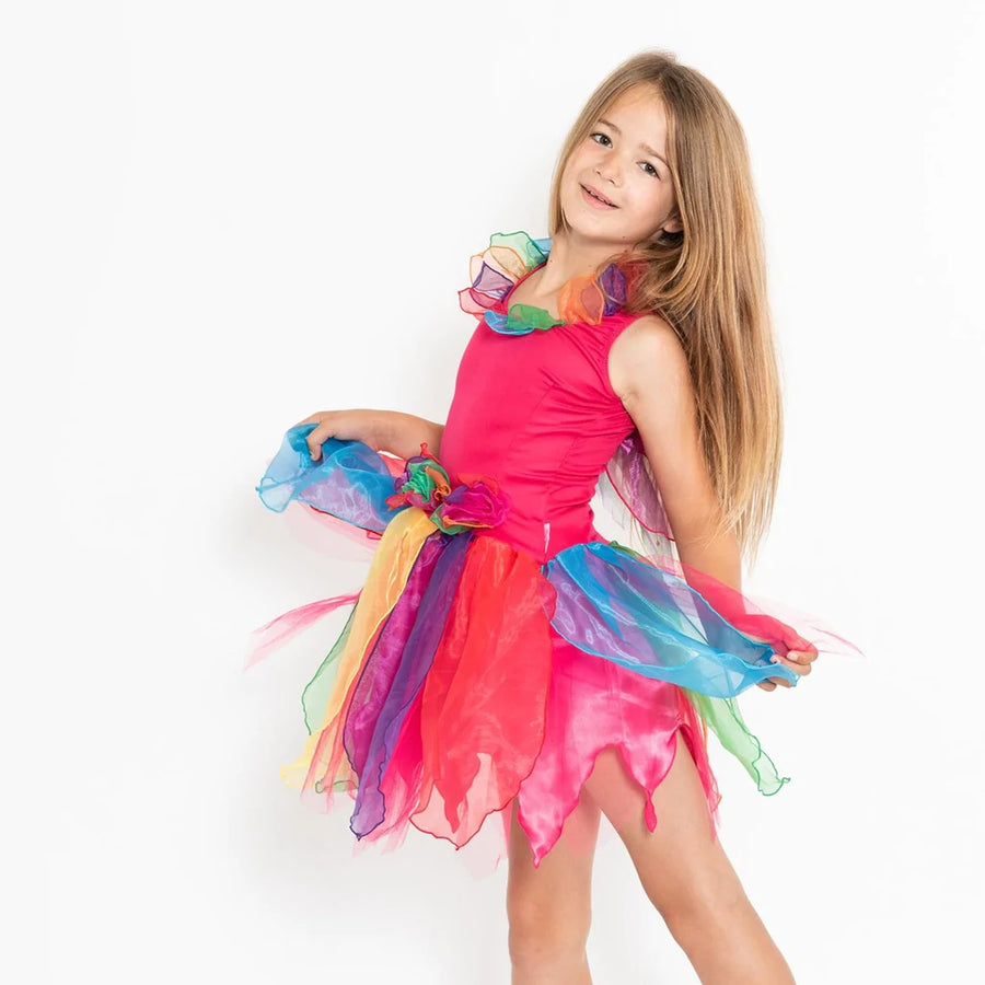 Pixie Fairy Dress Rainbow Kidzstuffonline Pixie Fairy Dress Rainbow Kidzstuffonline