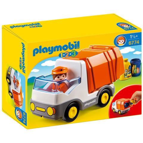 Playmobil 1.2.3. Recycling Truck ‎6774