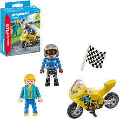 Playmobil 70380 Boys with Motorcycle