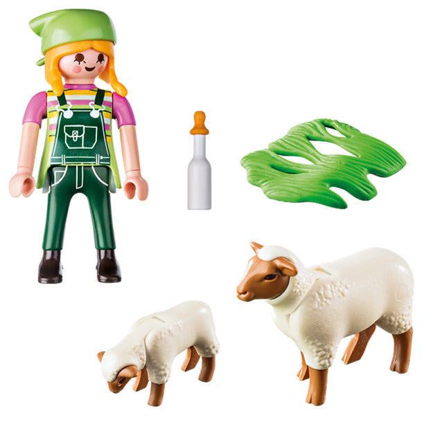 kidz-stuff-online - Playmobil Farmer with Sheep - 9356