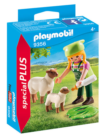 Playmobil Farmer with Sheep - 9356