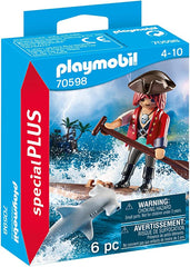 Playmobil 70598 Pirate with Raft