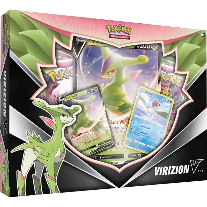 Pokemon TCG Virizion V Box