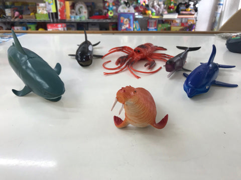 Sea Creatures in polybag largel