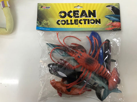 Sea Creatures in polybag largel