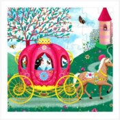 kidz-stuff-online - Princess Carriage puzzle 54 piece - Djeco