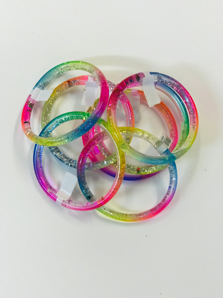 kidz-stuff-online - Rainbow glitter Bracelet