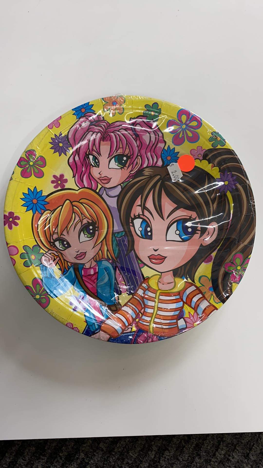Girls Party Plates