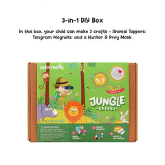 Jungle Safari 3 in 1 DIY Craft Box