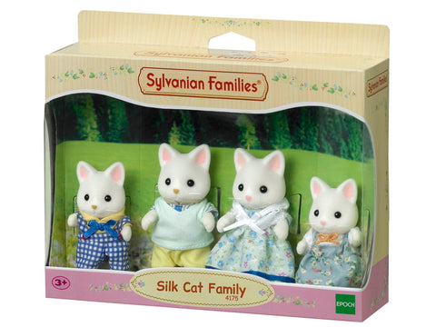 Sylvanian Families Silk Cat family