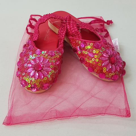 Dress Up Slippers Hot Pink Small