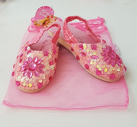 Dress Up Slippers Pink Small