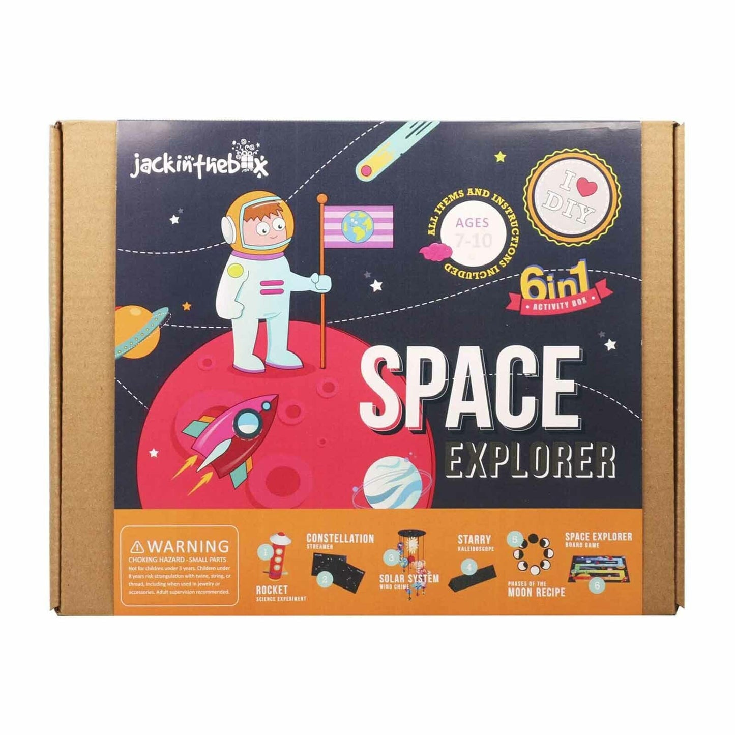 Space Explorer 6 in 1 DIY Craft Box