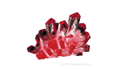 Crystal Growing Kit Colour Frozen Ruby