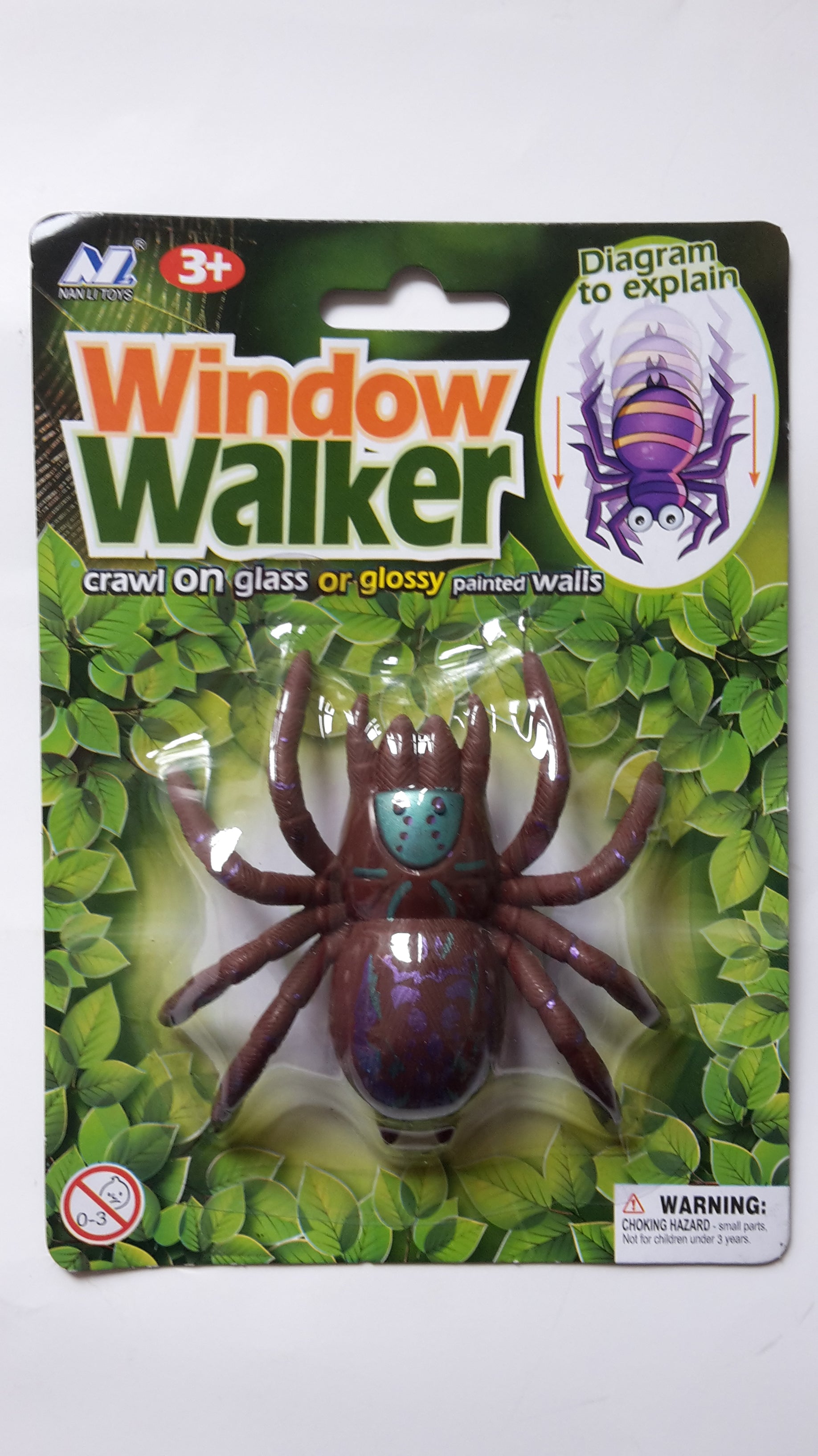 Toy walking store spider