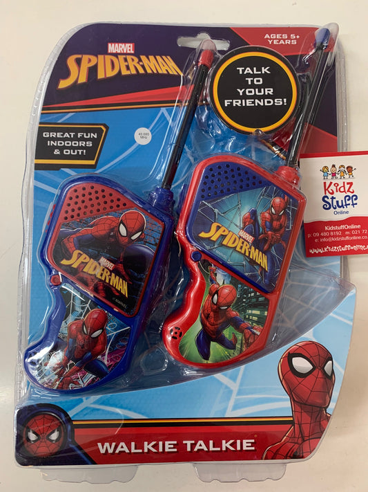 spiderman walkie talkies