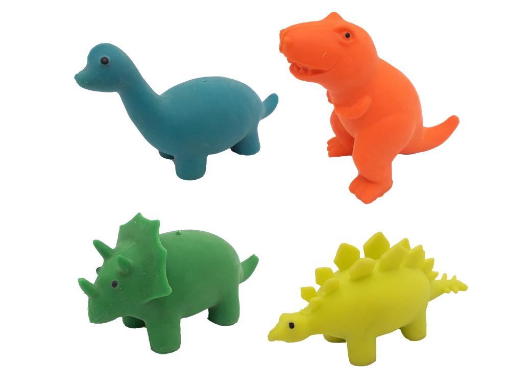 Squeezy dinosaur toy