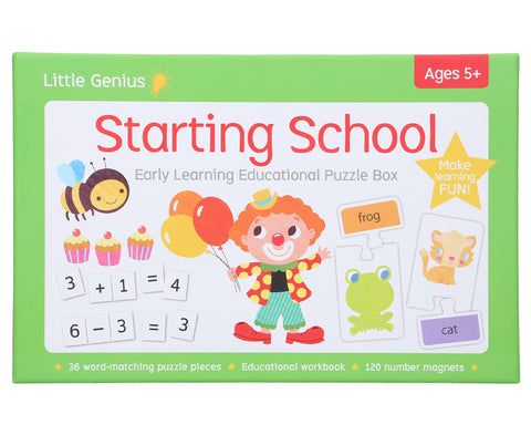 Little Genius Starting School Fun Puzzle Box