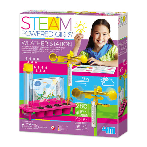 kidz-stuff-online - STEAM Powered Girls Weather Station - 4M