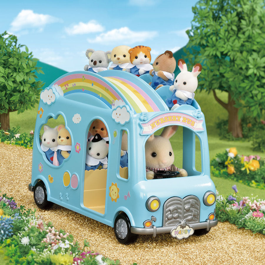kidz-stuff-online - Sylvanian Families Baby Sunshine Nursery Bus