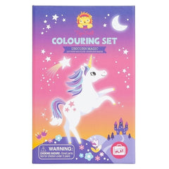 kidz-stuff-online - Tiger Tribe Colouring Set - Unicorn Magic