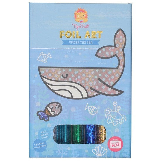 kidz-stuff-online - Tiger Tribe Foil Art Under the Sea