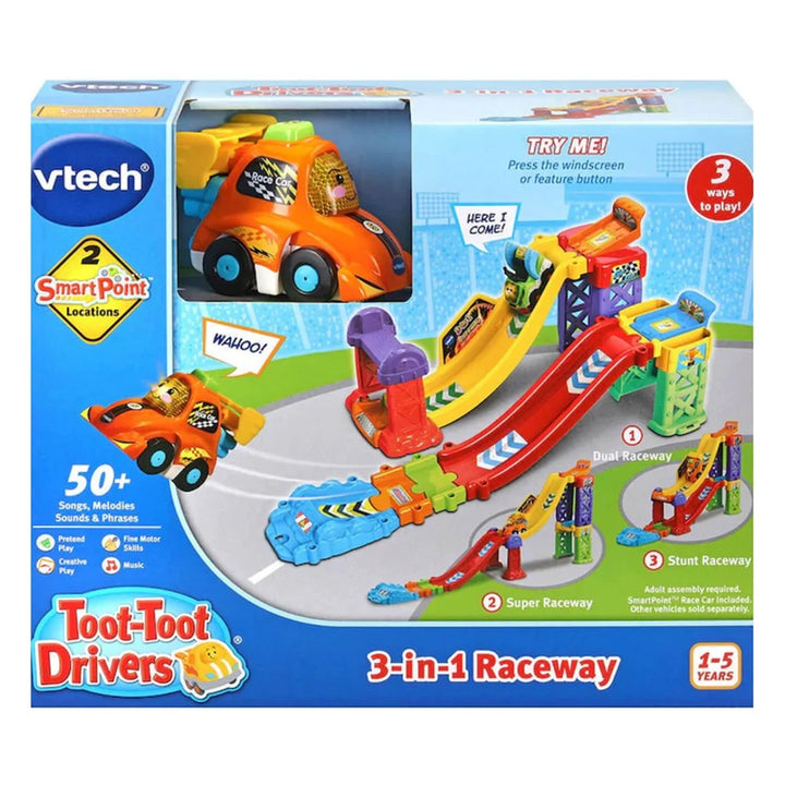 Vtech toot toot 3 in 1 Raceway