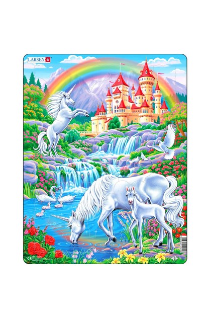 Unicorn tray puzzle