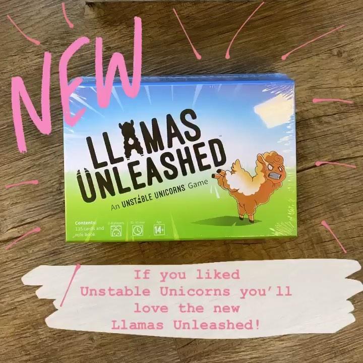 lamas Unleashed card game