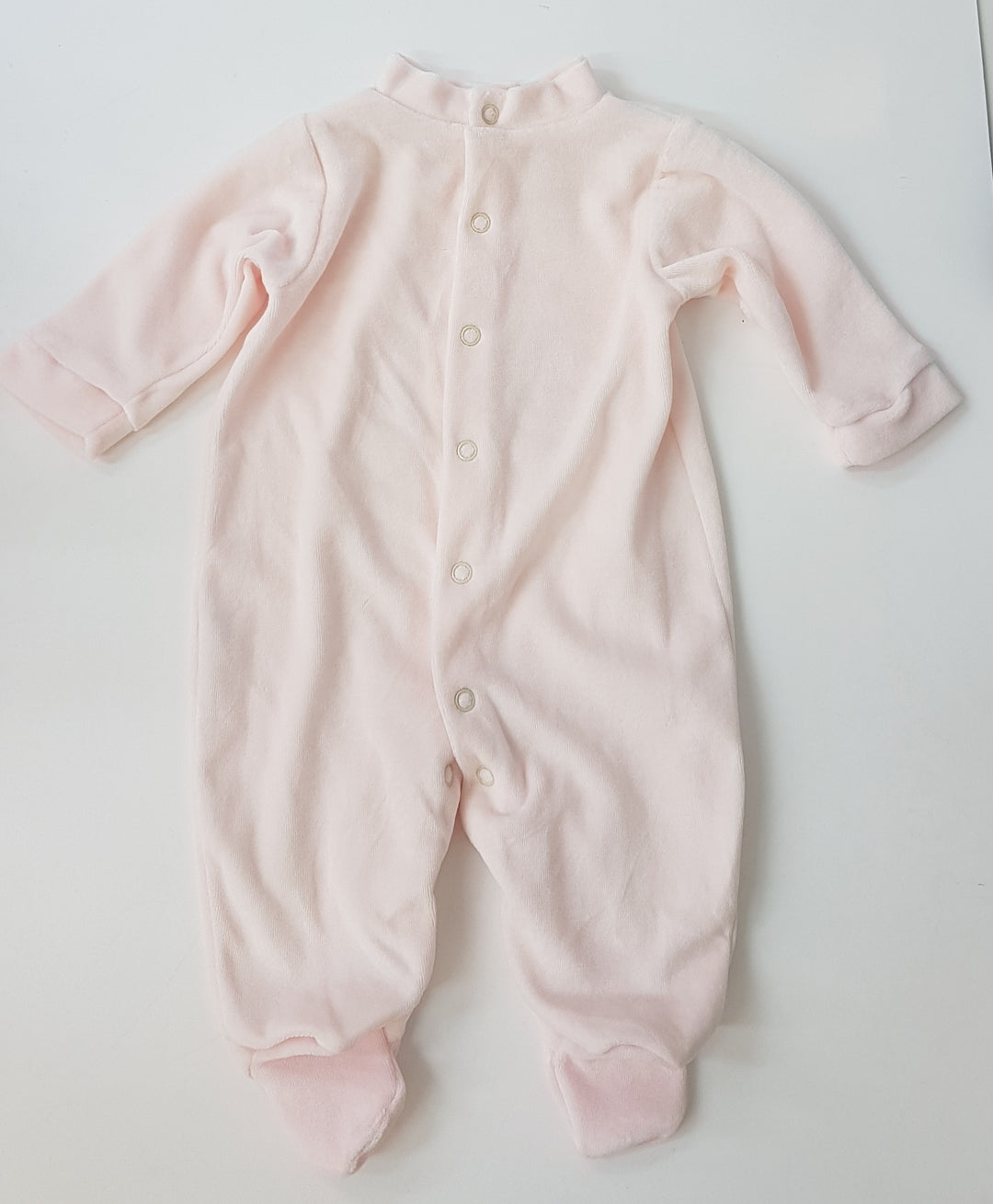 Bodysuit Velour pink