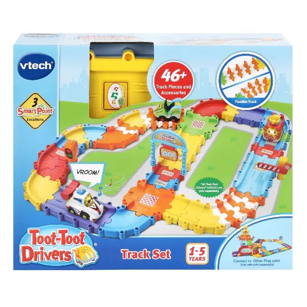 vtech toot toot track set