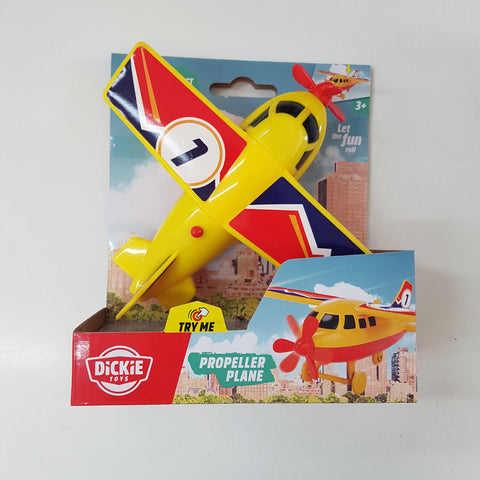 Dickie Toys Propeller Plane Yellow